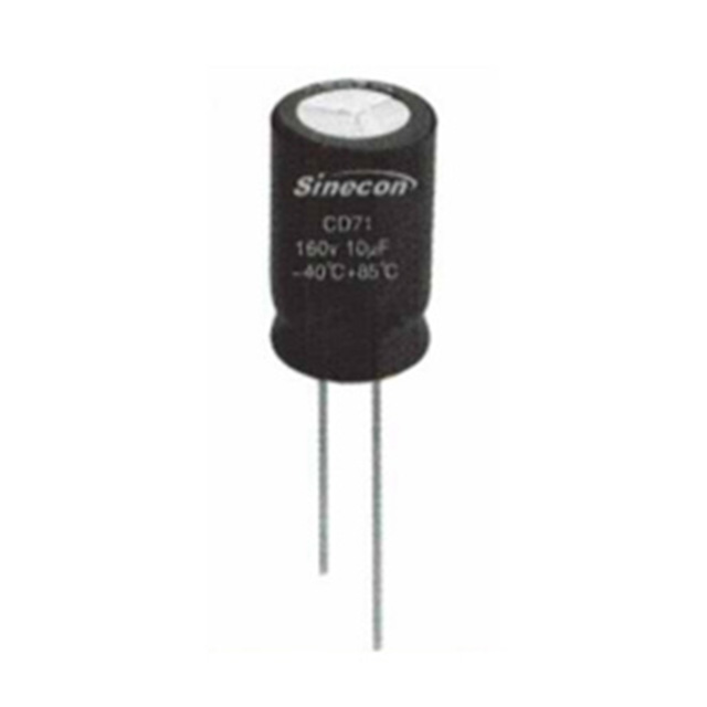 CD71H Capacitor eletrolítico de alumínio radial resistente a alta temperatura bipolar Capacitor eletrolítico CD71H Capacitor eletrolítico de alumínio radial resistente a alta temperatura bipolar Capacitor eletrolítico