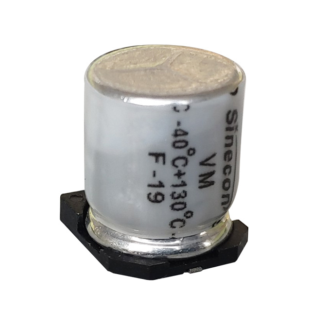 Capacitor eletrolítico de alumínio de montagem de superfície  