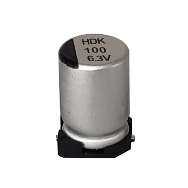 HDK de alta temperatura e alta frequência Mount Polymer Aluminum Electrolytic Capacitor HDK de alta temperatura e alta frequência Mount Polymer Aluminum Electrolytic Capacitor