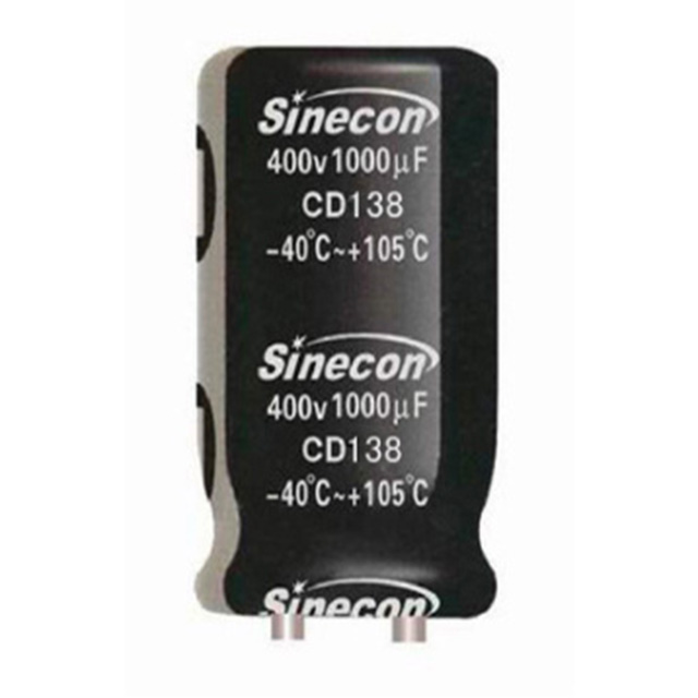 Capacitor eletrolítico de alumínio terminal para parafuso